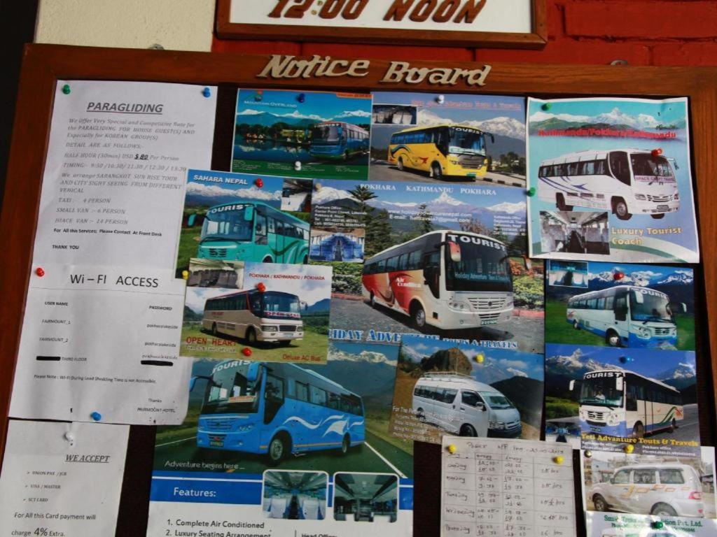 Fairmount Hotel Pokhara Extérieur photo